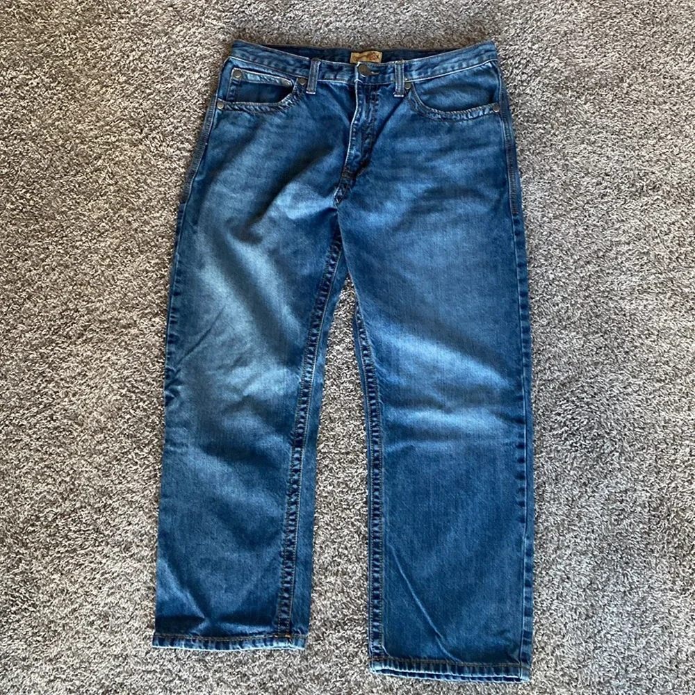 Wrangler 20X Style 33 Extra Relaxed Blue 100% Cotton Denim Jeans, Men’s 36x30